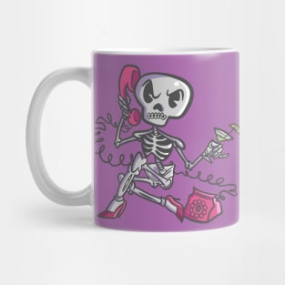 Lady skeleton 2 Mug